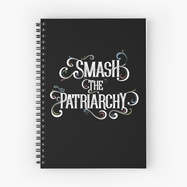 Item preview, Smash the Patriarchy – Ornate Typography Feminist Statement designed and sold by TeesbyDD.