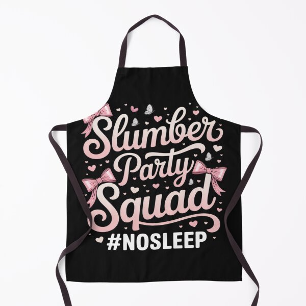 Item preview, Slumber Party Squad No Sleep Girls Weekend Coquette Pink Bow designed and sold by lamsaoniutoi.