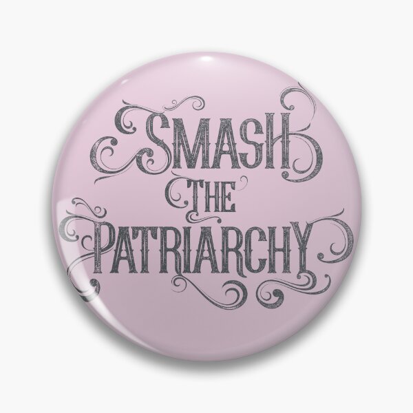 Item preview, Smash the Patriarchy – Ornate Typography Feminist Statement designed and sold by TeesbyDD.
