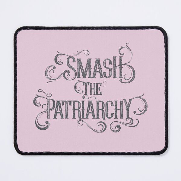 Item preview, Smash the Patriarchy – Ornate Typography Feminist Statement designed and sold by TeesbyDD.