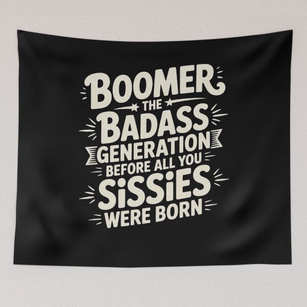 Item preview, Boomer Badass Generation Funny Sarcastic Senior Humor designed and sold by MagicSD Designs.