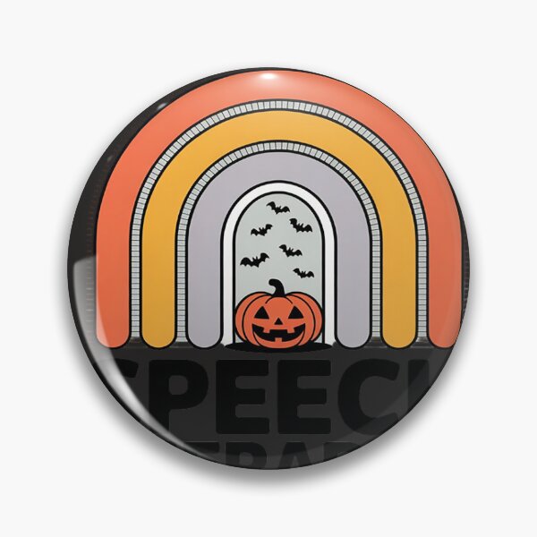 Item preview, Speech Therapist Halloween Spooky Pumpkins and Bats SPED designed and sold by lamsaoniutoi.