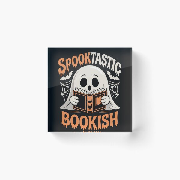 Item preview, Spook-Tastic Bookish Halloween Spooky Ghost Book Reading designed and sold by lamsaoniutoi.