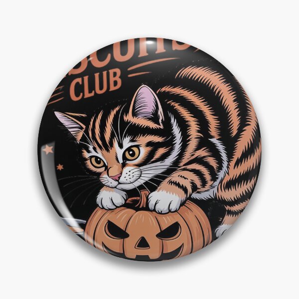Item preview, Spooky Biscuits Club We Raise Spirits and Knead Biscuits Cat designed and sold by lamsaoniutoi.