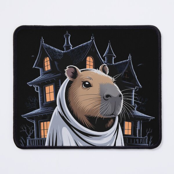 Item preview, Spooky Capybara Ghost Haunted Halloween House Phantom designed and sold by lamsaoniutoi.
