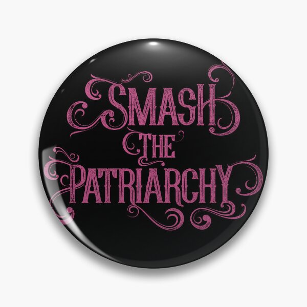 Item preview, Smash the Patriarchy – Ornate Typography Feminist Statement designed and sold by TeesbyDD.