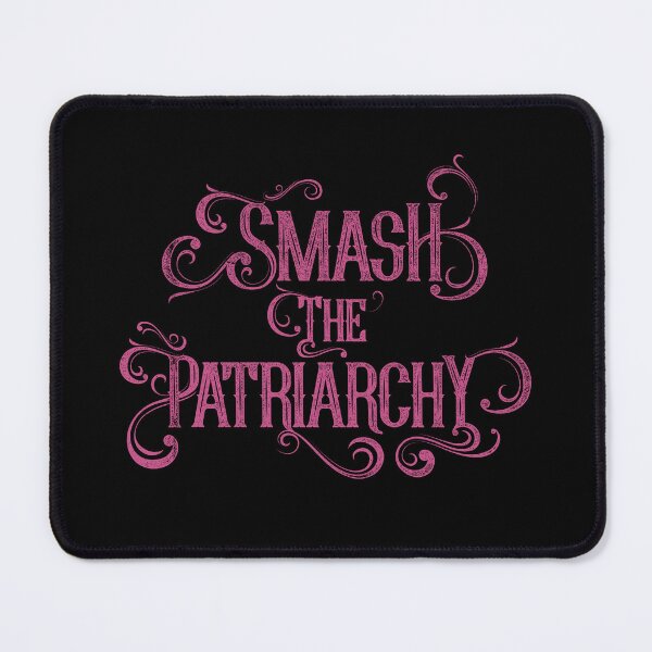 Item preview, Smash the Patriarchy – Ornate Typography Feminist Statement designed and sold by TeesbyDD.