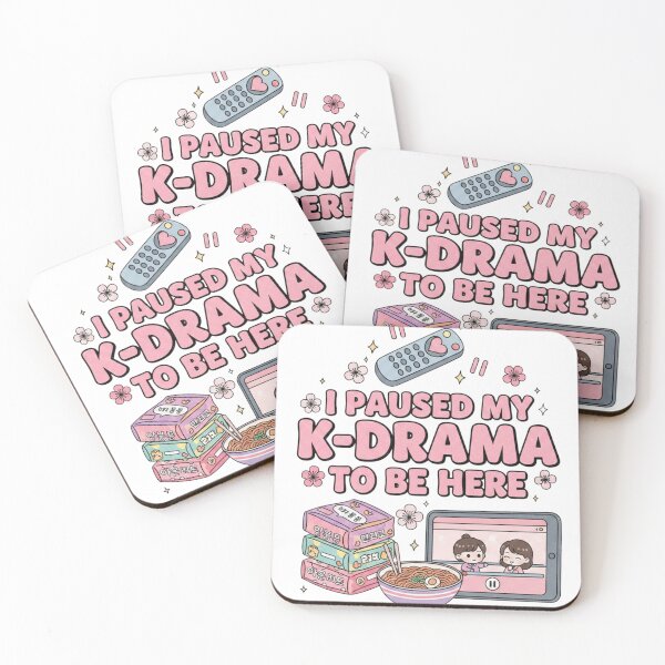 Item preview,  Phrase i paused my k-drama to be here designed and sold by GigiEssense.