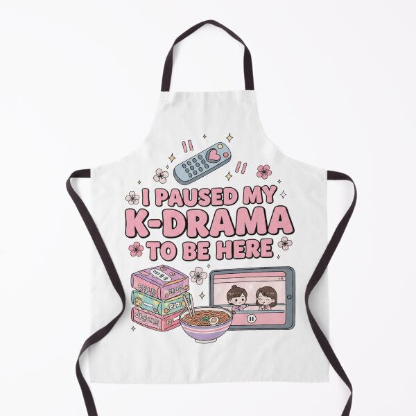Item preview, Phrase i paused my k-drama to be here designed and sold by GigiEssense.