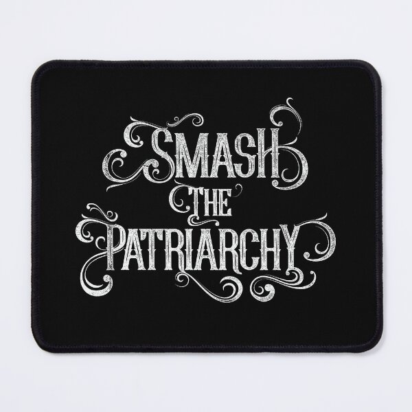 Item preview, Smash the Patriarchy – Ornate Typography Feminist Statement designed and sold by TeesbyDD.