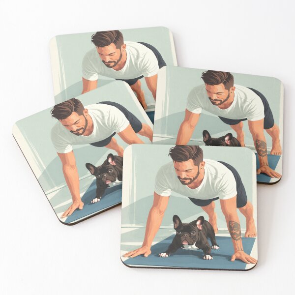 Item preview, Downward Dog Has Competition designed and sold by ArgentoArt.