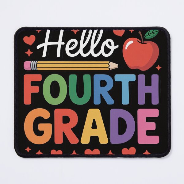 Item preview, Hello Fourth Grade Team 4th Grade Back to School Teacher Kid designed and sold by PattonJillian.