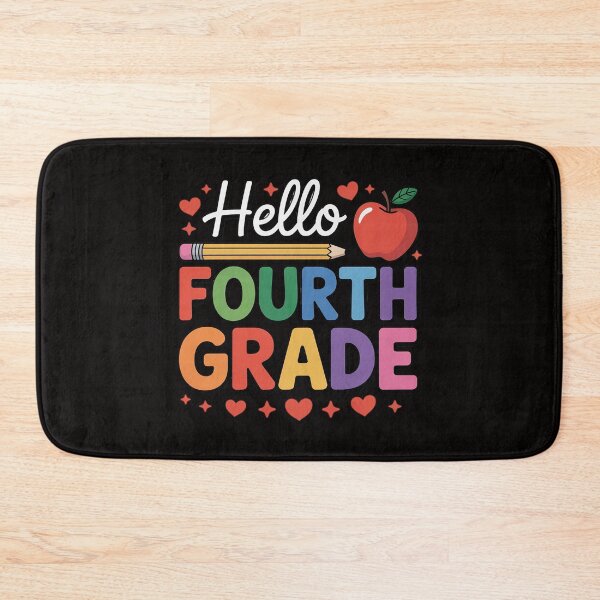 Item preview, Hello Fourth Grade Team 4th Grade Back to School Teacher Kid designed and sold by PattonJillian.