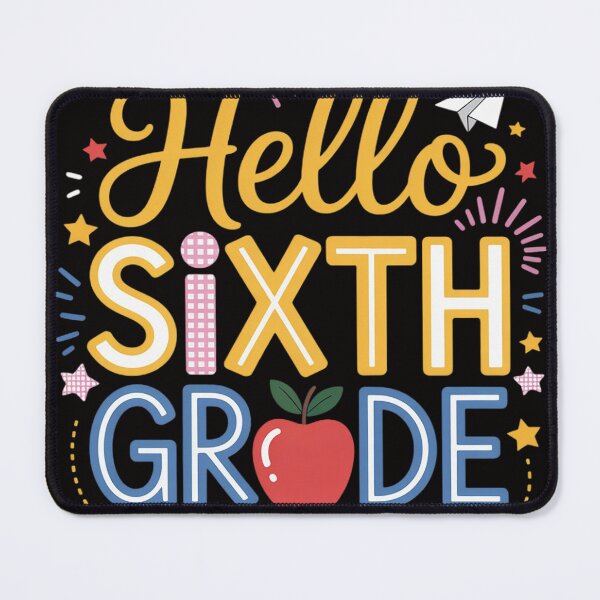Item preview, Hello 6th Grade First Day Of School Back To School designed and sold by PattonJillian.