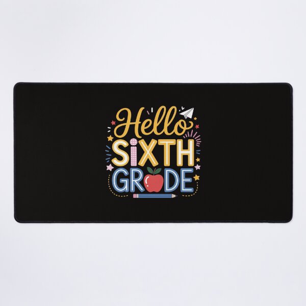 Item preview, Hello 6th Grade First Day Of School Back To School designed and sold by PattonJillian.