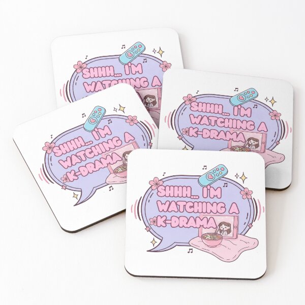 Item preview,  Phrase Shhh.. I'm watching a K-drama  designed and sold by GigiEssense.
