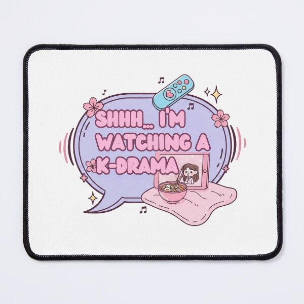 Item preview,  Phrase Shhh.. I'm watching a K-drama  designed and sold by GigiEssense.