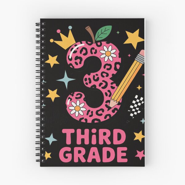Item preview, Hello 3rd Third Grade Back To School Pink Leopard Teacher designed and sold by PattonJillian.