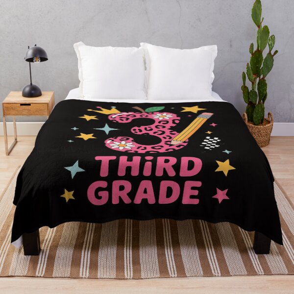 Item preview, Hello 3rd Third Grade Back To School Pink Leopard Teacher designed and sold by PattonJillian.