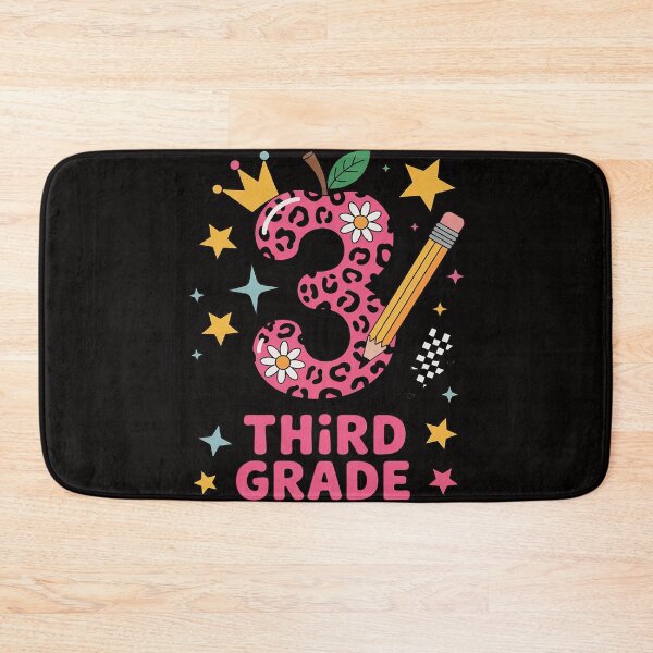 Item preview, Hello 3rd Third Grade Back To School Pink Leopard Teacher designed and sold by PattonJillian.