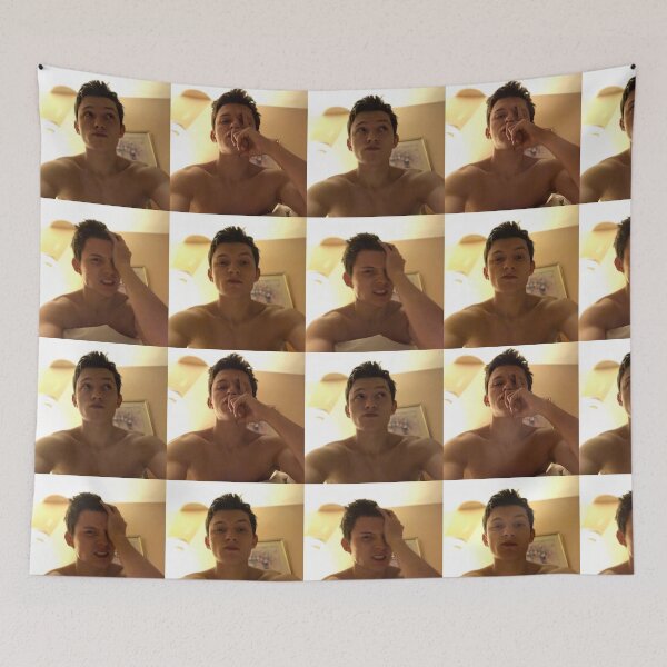 Item preview, Tom Holland Selfie Meme designed and sold by spiderkid093.
