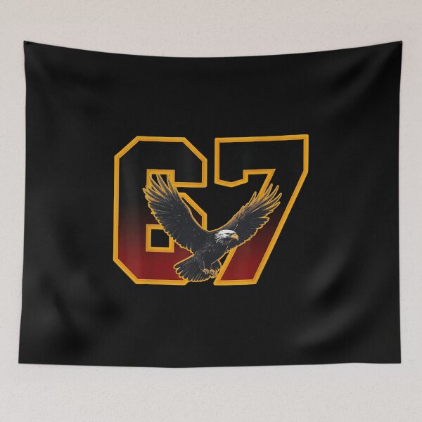 Item preview, Flying Eagle 67 Six Seven Vintage Graphic designed and sold by LashondaGreen89.