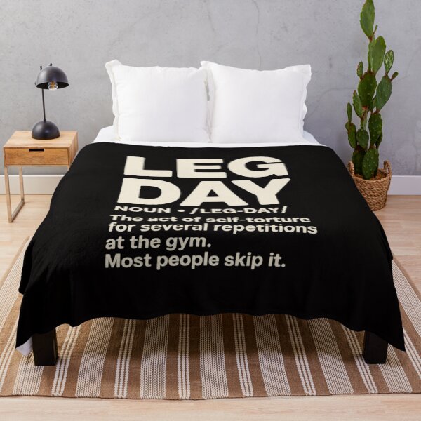 Item preview, Gym Leg Day Definition Workout Fitness Exercise designed and sold by PattonJillian.