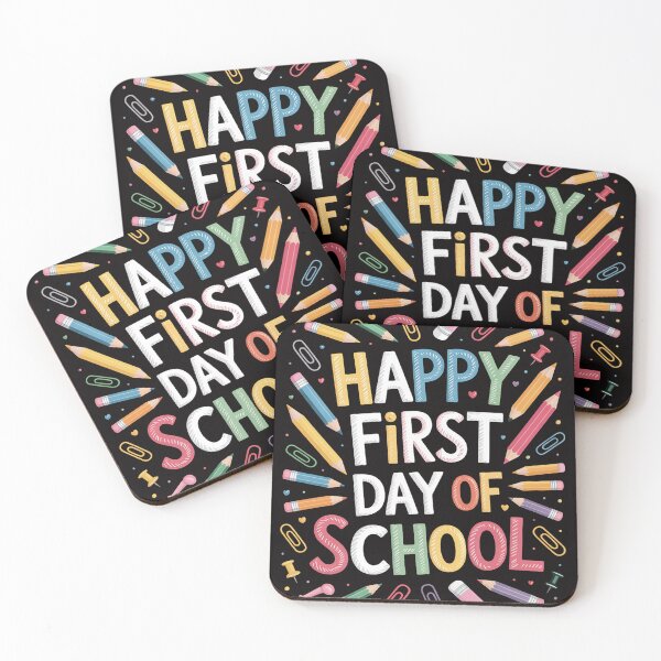 Item preview, Happy First Day Of School Boy Girl Back To School designed and sold by PattonJillian.