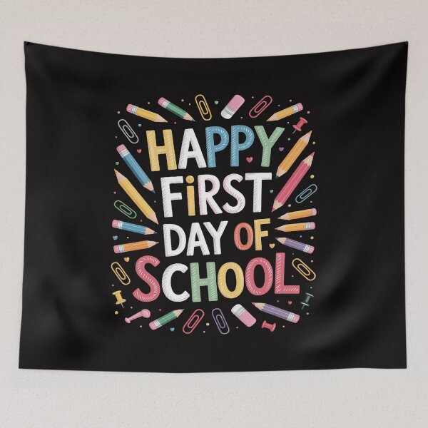 Item preview, Happy First Day Of School Boy Girl Back To School designed and sold by PattonJillian.