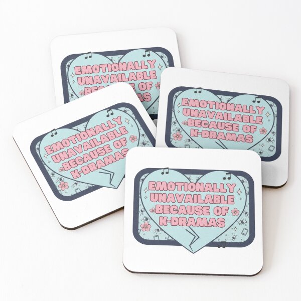 Item preview, Phrase emotionally unavailable because of kdramas  designed and sold by GigiEssense.