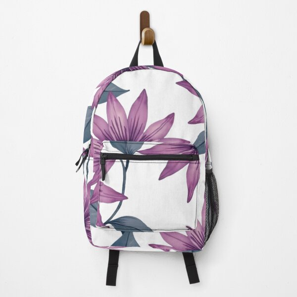 Item preview, Nocturne Lilac Blooms – Elegant Purple Floral Pattern designed and sold by Dream Bloom Gallery.