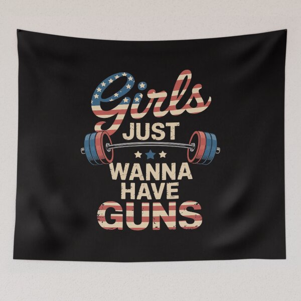 Item preview, Girls Guns Barbell Workout Gym Fit-ness Women Gift designed and sold by rutimenta.