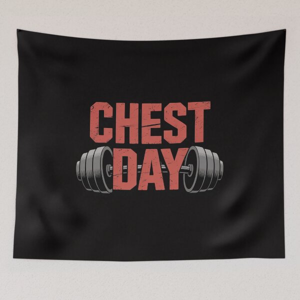 Item preview, Get Your Gains Barbell Chest Day Workout designed and sold by rutimenta.