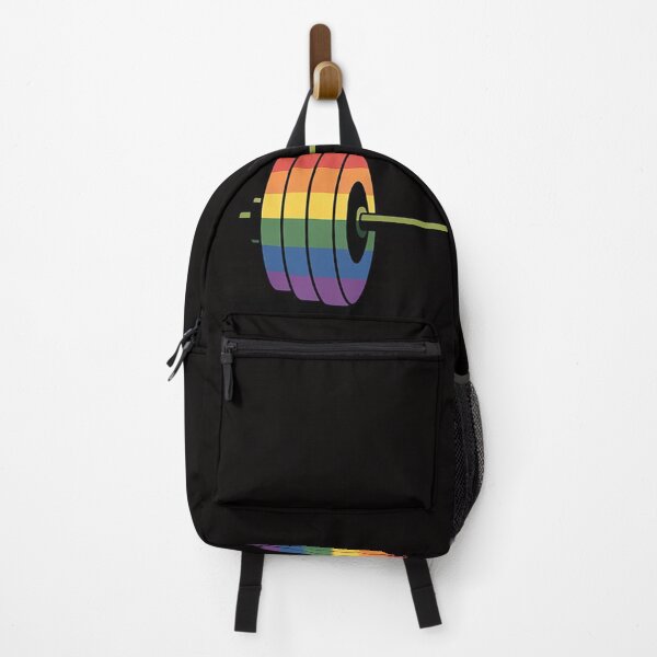 Artikelvorschau, Gay Pride Rainbow Barbell Gym entworfen und verkauft von rutimenta.