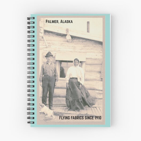 Item preview, Palmer, Alaska: Flying Fabrics since 1910 designed and sold by NoisyNosyNancy.