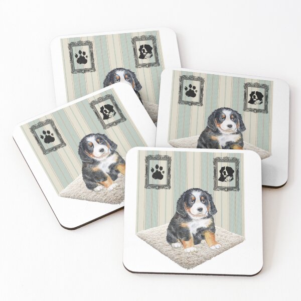 Item preview, Bernese Mountain Puppy  designed and sold by ValsCrazyCats.