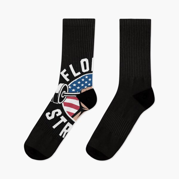Item preview, Florida Strong - Barbell, Kettlebell and American flag designed and sold by rutimenta.