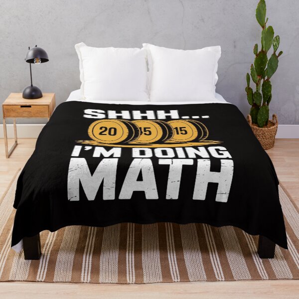 Item preview, Fitness Workout Shh I'm Doing Math Barbell designed and sold by rutimenta.