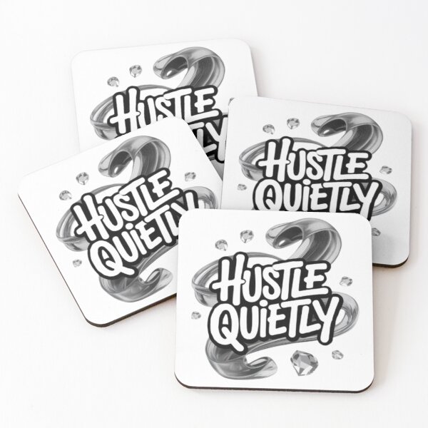 Item preview, Hustle Quietly – Silent Grind, Strong Results designed and sold by NewUSShop.