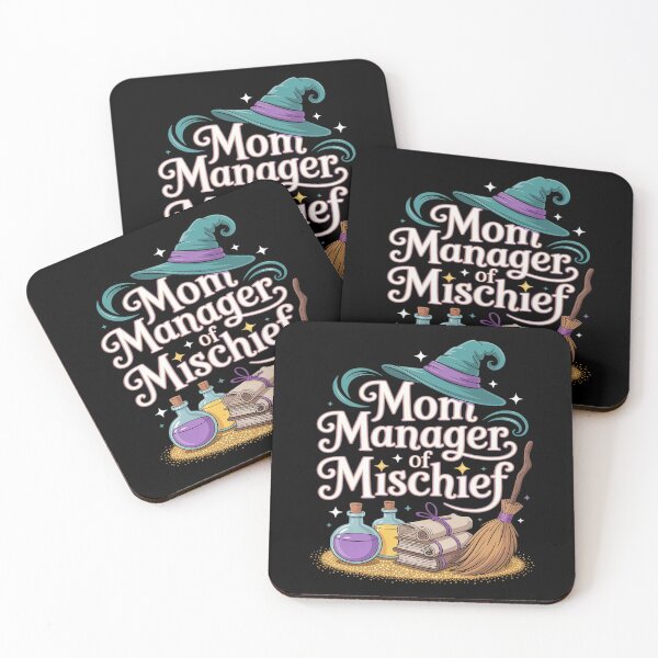 Item preview, Mom Manager of Mischief Mother's Day Funny Magical designed and sold by Tatianamiobi.