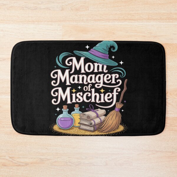 Item preview, Mom Manager of Mischief Mother's Day Funny Magical designed and sold by Tatianamiobi.