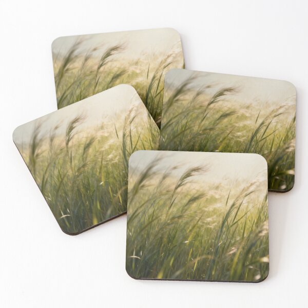 Item preview, Wind in the Grass – Minimalist Nature Scene with Sunlight and Motion designed and sold by Cristhian Almanza.