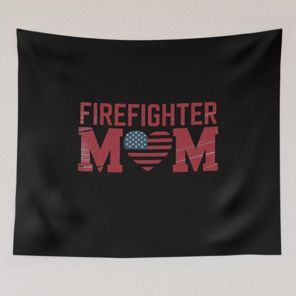 Item preview, Fireman Firefighting Patriotic designed and sold by rutimenta.