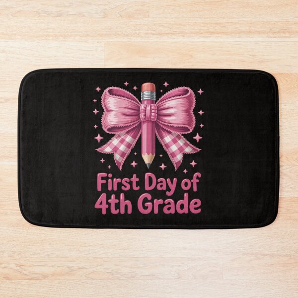 Item preview, First Day Of 4th Grade Coquette Back To School Kids designed and sold by rutimenta.