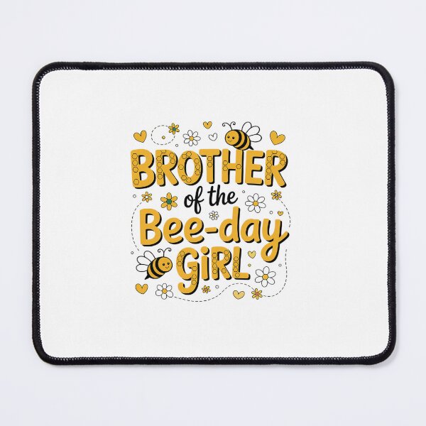 Item preview, Brother Of The Bee Day Girl Flower Birthday Family Matching designed and sold by Rrettgison.