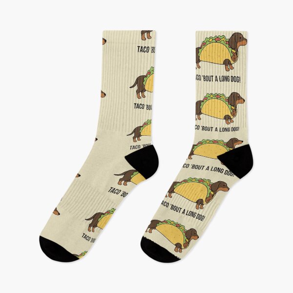 Item preview, Taco ’bout a long dog! designed and sold by LuloCreative.