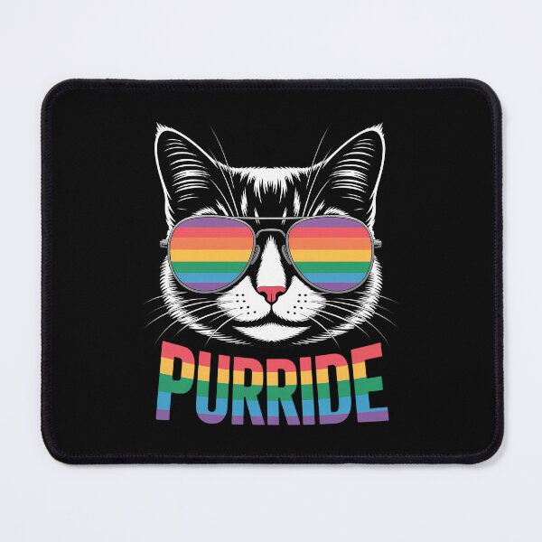 Item preview, Cat Gay Pride Rainbow LGBTQ designed and sold by Morphologiona.