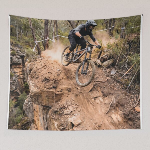 Item preview, Trail Crew Test Line -  Unfinished Canyon Line MTB Drop. designed and sold by Hinson MTB Visuals.