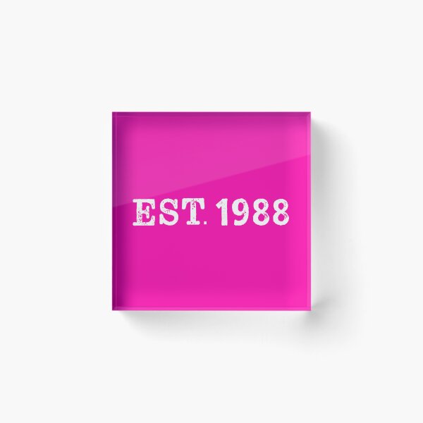 Item preview, EST. 1988 designed and sold by Normbot2000.