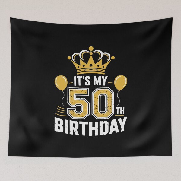 Item preview, It's My 50th Birthday Happy Birthday 50 Years Old Women designed and sold by AquaKiev.